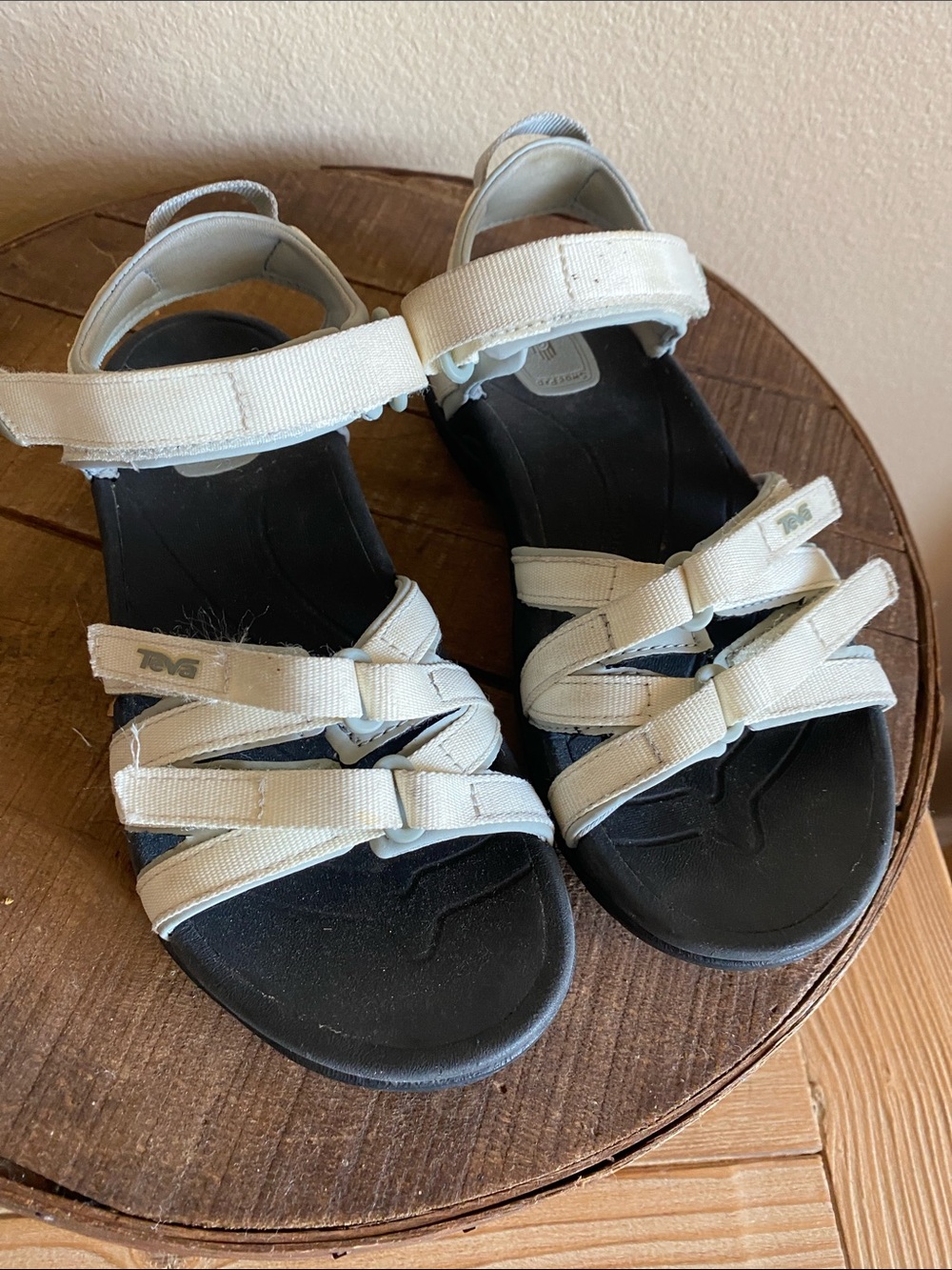 Teva Women's White Strappy Sport Sandals